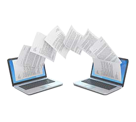 laptops passing document inforamtion